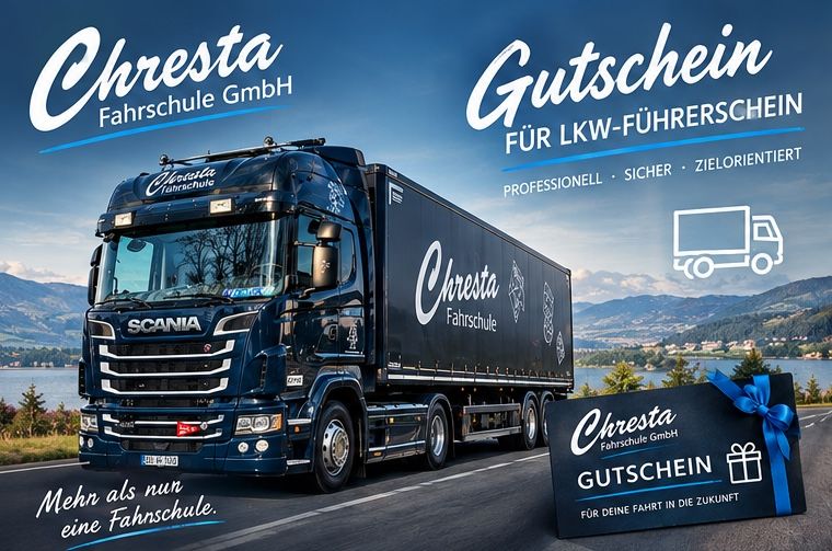 Gutschein-Fahrlektion (Lastwagen)